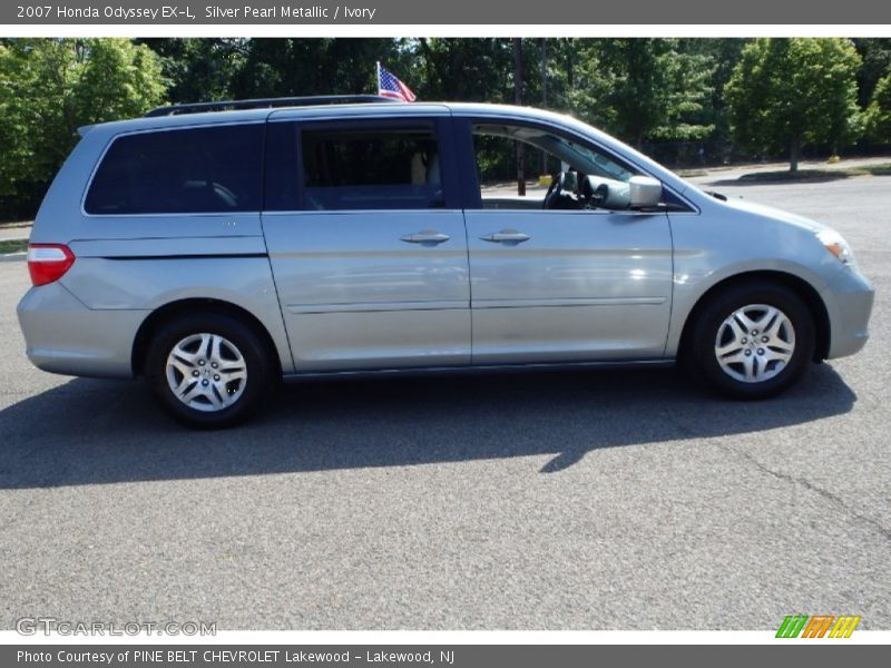 Silver Pearl Metallic / Ivory 2007 Honda Odyssey EX-L
