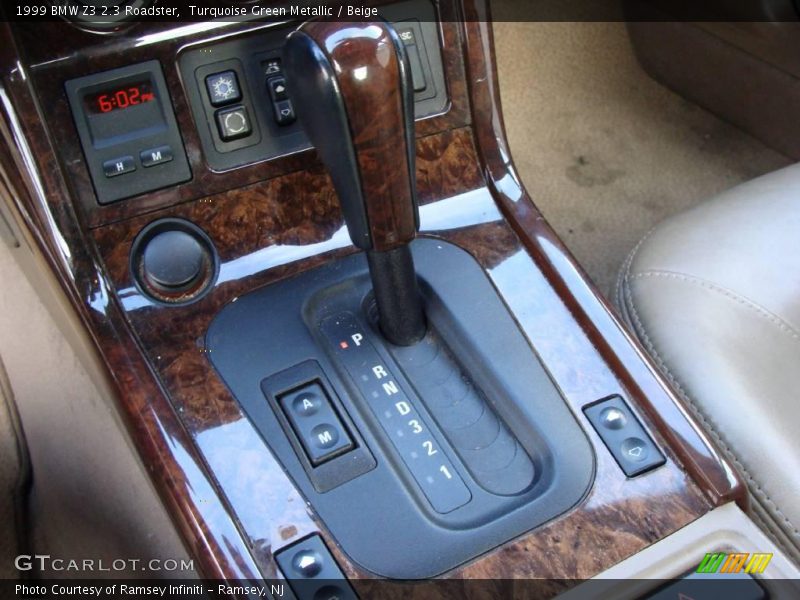Turquoise Green Metallic / Beige 1999 BMW Z3 2.3 Roadster