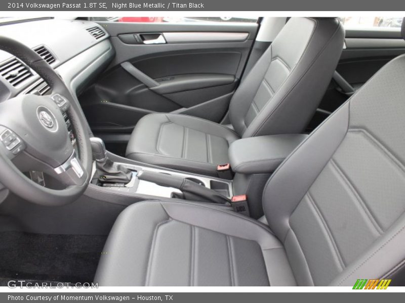 Night Blue Metallic / Titan Black 2014 Volkswagen Passat 1.8T SE