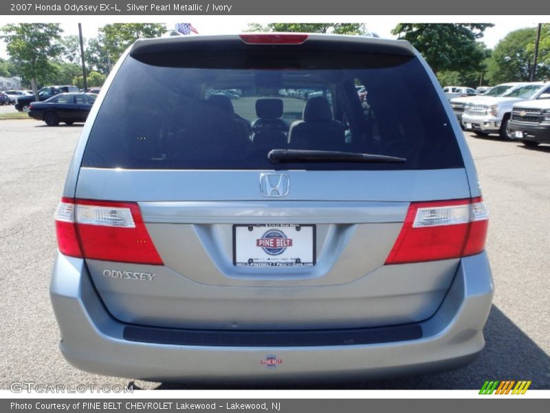 Silver Pearl Metallic / Ivory 2007 Honda Odyssey EX-L