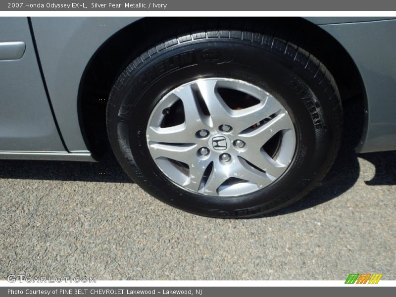 Silver Pearl Metallic / Ivory 2007 Honda Odyssey EX-L