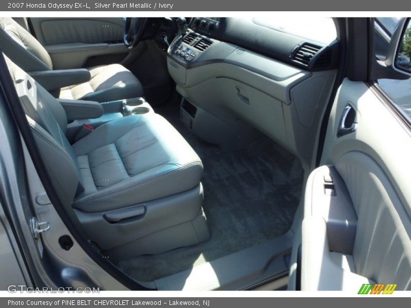 Silver Pearl Metallic / Ivory 2007 Honda Odyssey EX-L