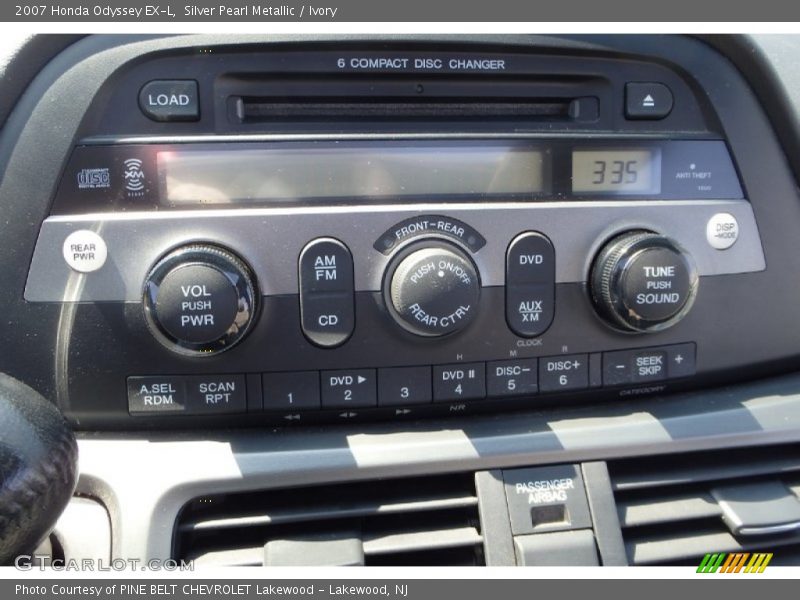 Silver Pearl Metallic / Ivory 2007 Honda Odyssey EX-L