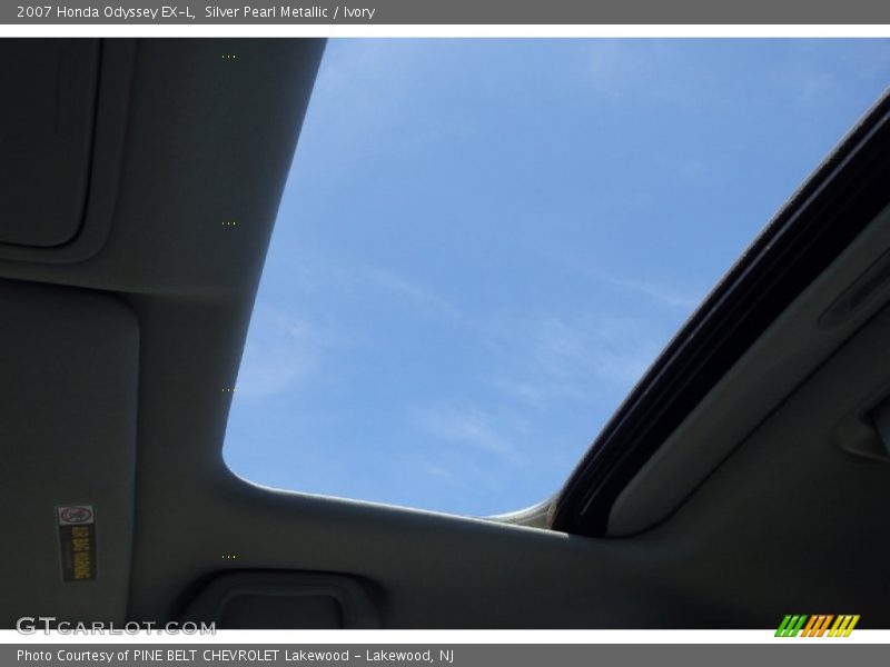 Silver Pearl Metallic / Ivory 2007 Honda Odyssey EX-L