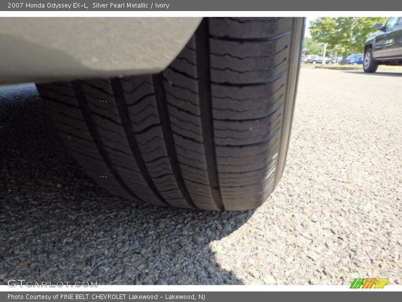 Silver Pearl Metallic / Ivory 2007 Honda Odyssey EX-L