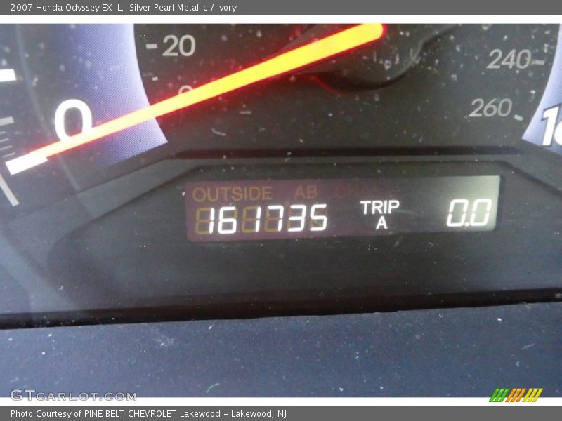 Silver Pearl Metallic / Ivory 2007 Honda Odyssey EX-L