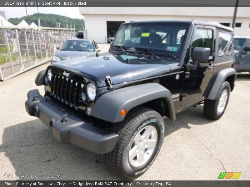 Black / Black 2014 Jeep Wrangler Sport 4x4