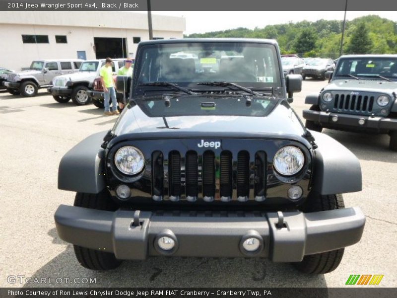 Black / Black 2014 Jeep Wrangler Sport 4x4