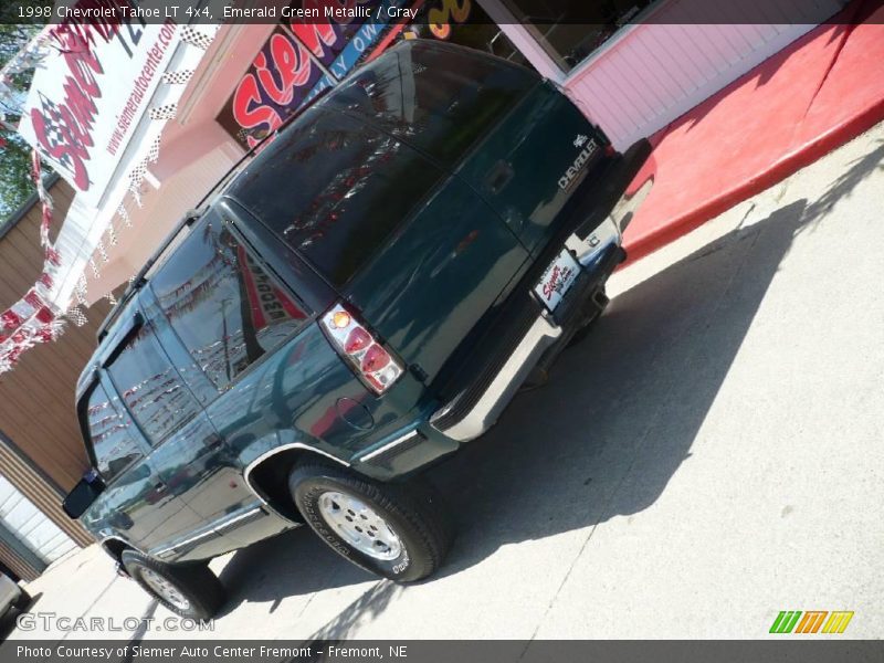 Emerald Green Metallic / Gray 1998 Chevrolet Tahoe LT 4x4
