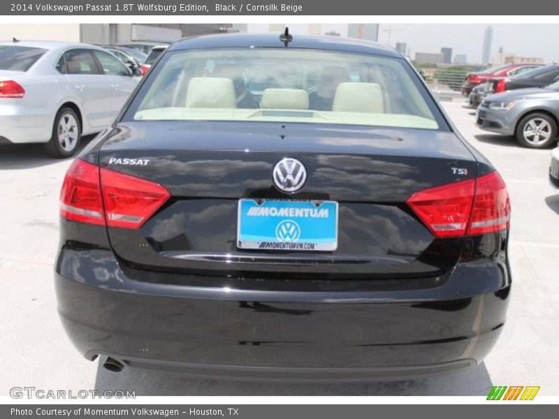 Black / Cornsilk Beige 2014 Volkswagen Passat 1.8T Wolfsburg Edition