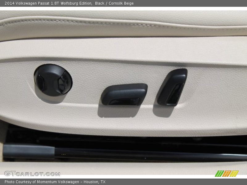 Black / Cornsilk Beige 2014 Volkswagen Passat 1.8T Wolfsburg Edition