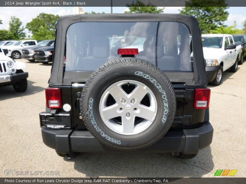 Black / Black 2014 Jeep Wrangler Sport 4x4