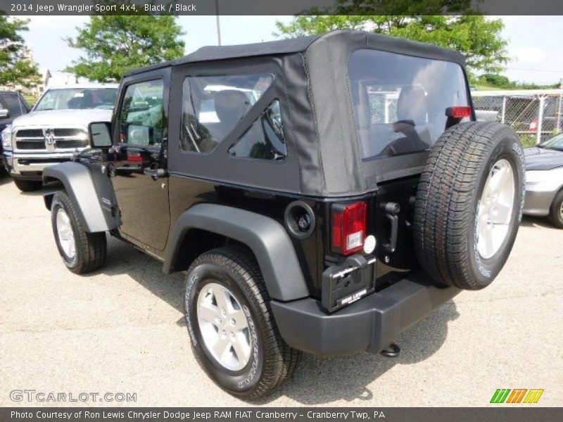 Black / Black 2014 Jeep Wrangler Sport 4x4