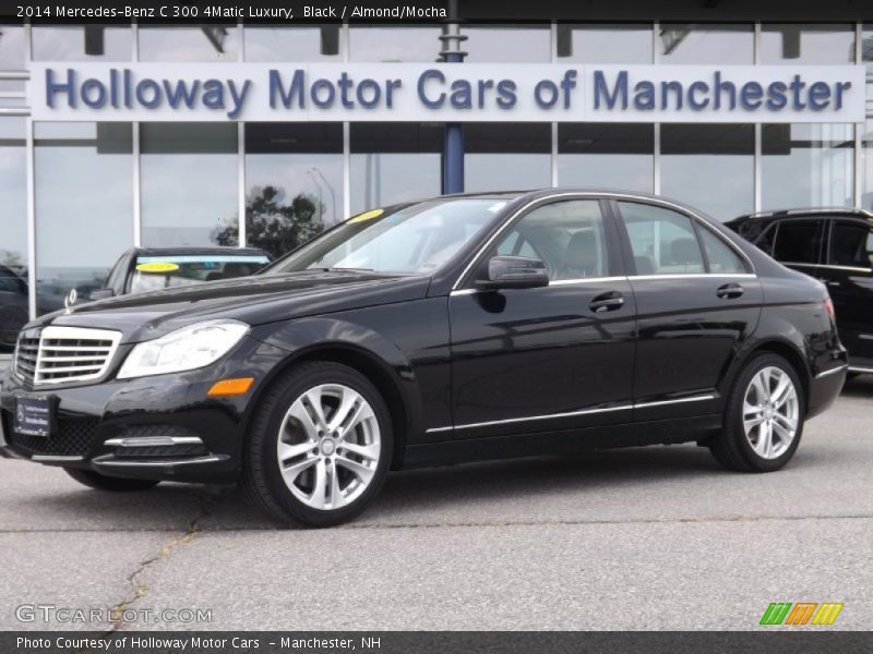Black / Almond/Mocha 2014 Mercedes-Benz C 300 4Matic Luxury