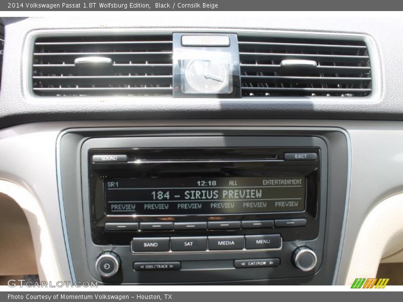Black / Cornsilk Beige 2014 Volkswagen Passat 1.8T Wolfsburg Edition