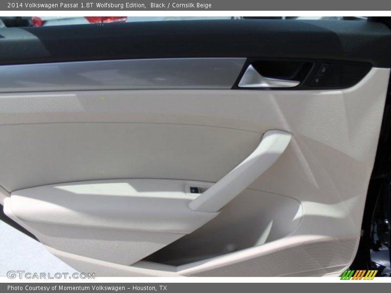 Black / Cornsilk Beige 2014 Volkswagen Passat 1.8T Wolfsburg Edition
