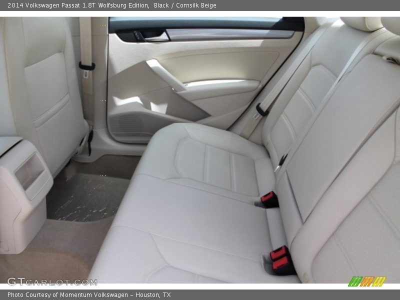Black / Cornsilk Beige 2014 Volkswagen Passat 1.8T Wolfsburg Edition