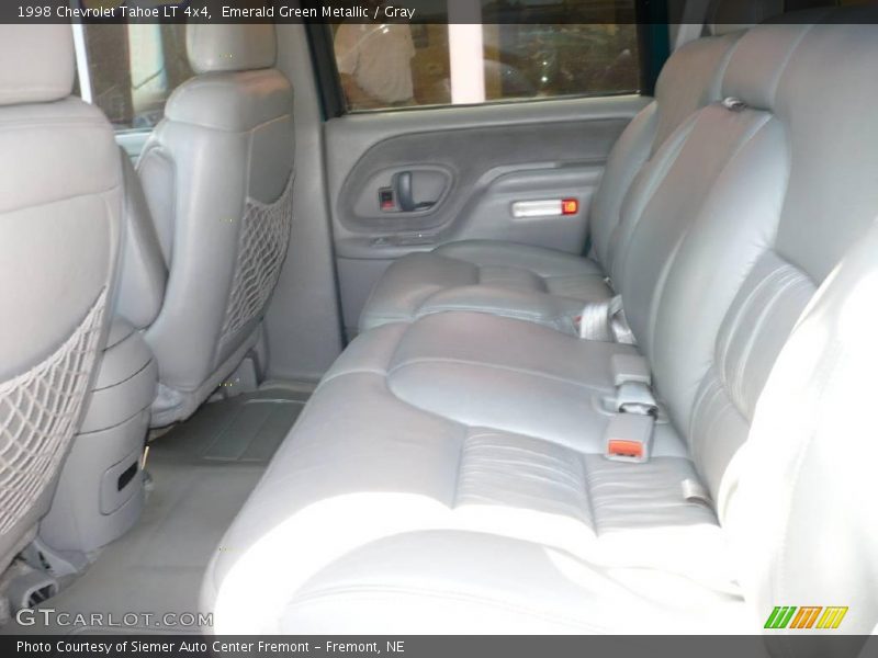 Emerald Green Metallic / Gray 1998 Chevrolet Tahoe LT 4x4