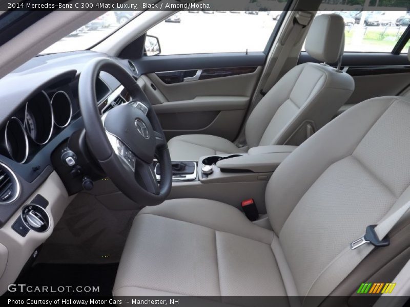 Black / Almond/Mocha 2014 Mercedes-Benz C 300 4Matic Luxury