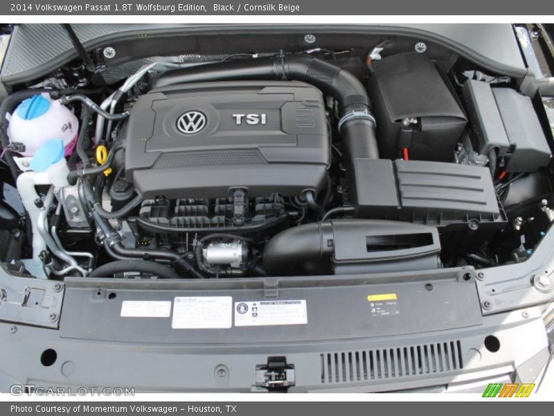Black / Cornsilk Beige 2014 Volkswagen Passat 1.8T Wolfsburg Edition