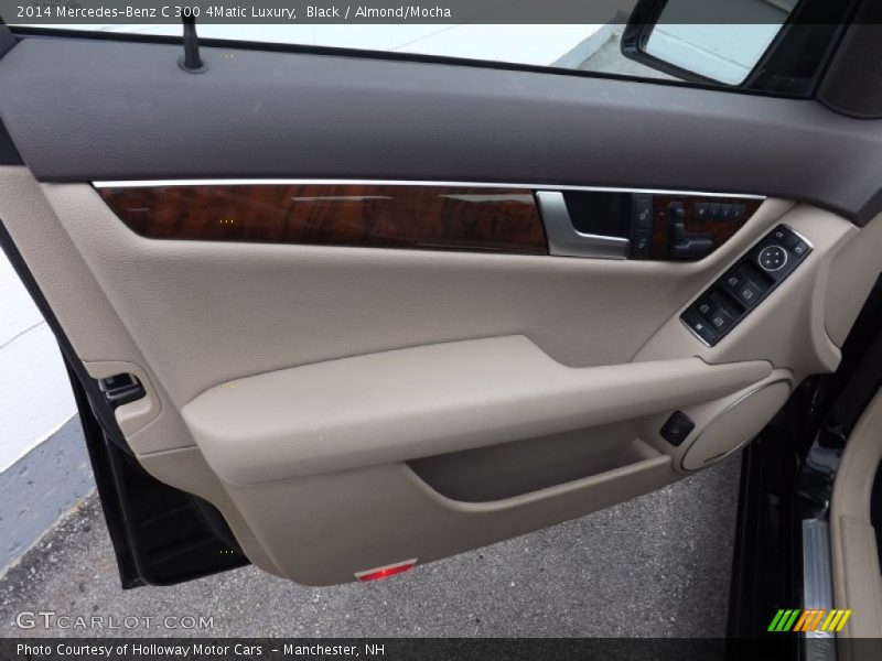 Black / Almond/Mocha 2014 Mercedes-Benz C 300 4Matic Luxury