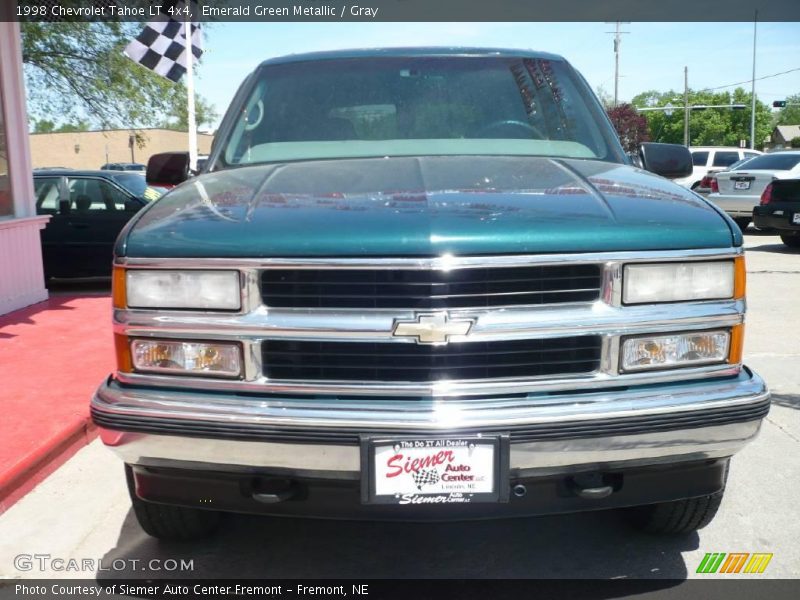 Emerald Green Metallic / Gray 1998 Chevrolet Tahoe LT 4x4