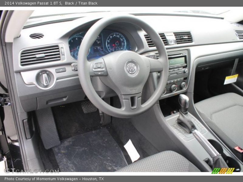 Black / Titan Black 2014 Volkswagen Passat 1.8T S