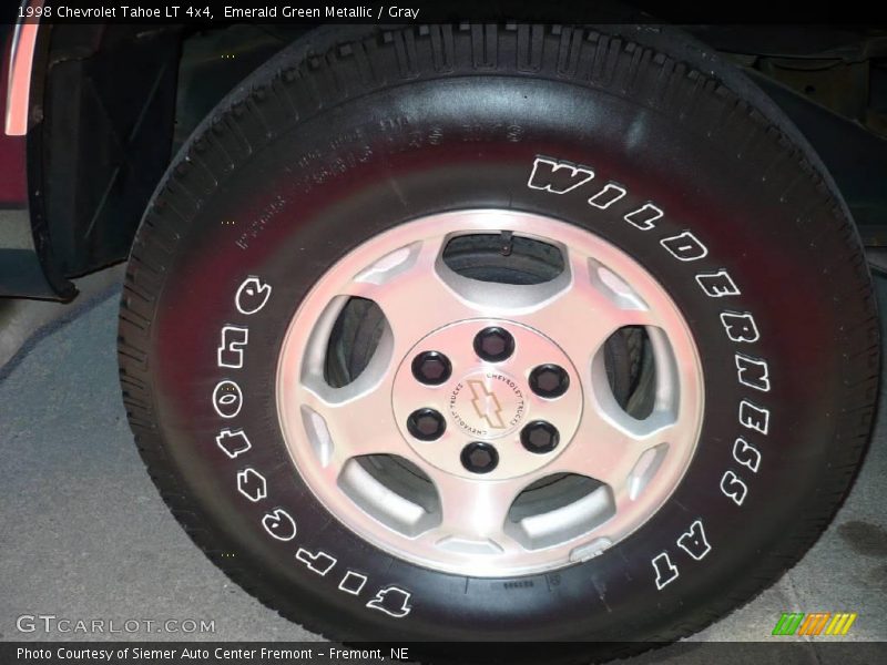 Emerald Green Metallic / Gray 1998 Chevrolet Tahoe LT 4x4