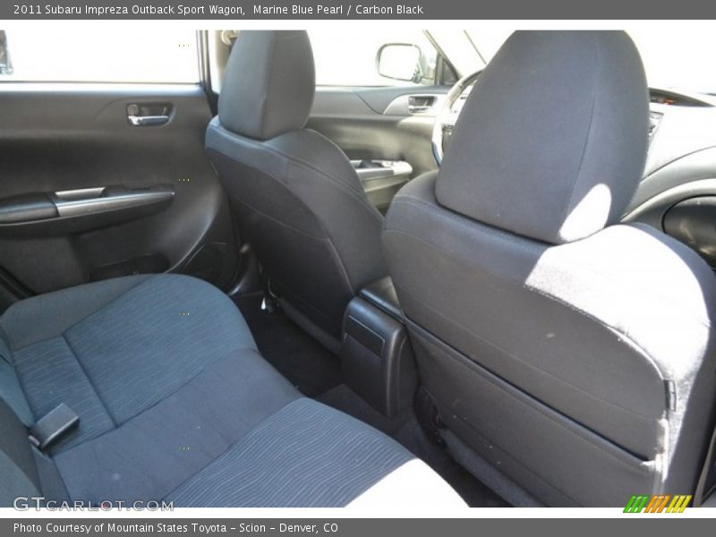 Marine Blue Pearl / Carbon Black 2011 Subaru Impreza Outback Sport Wagon