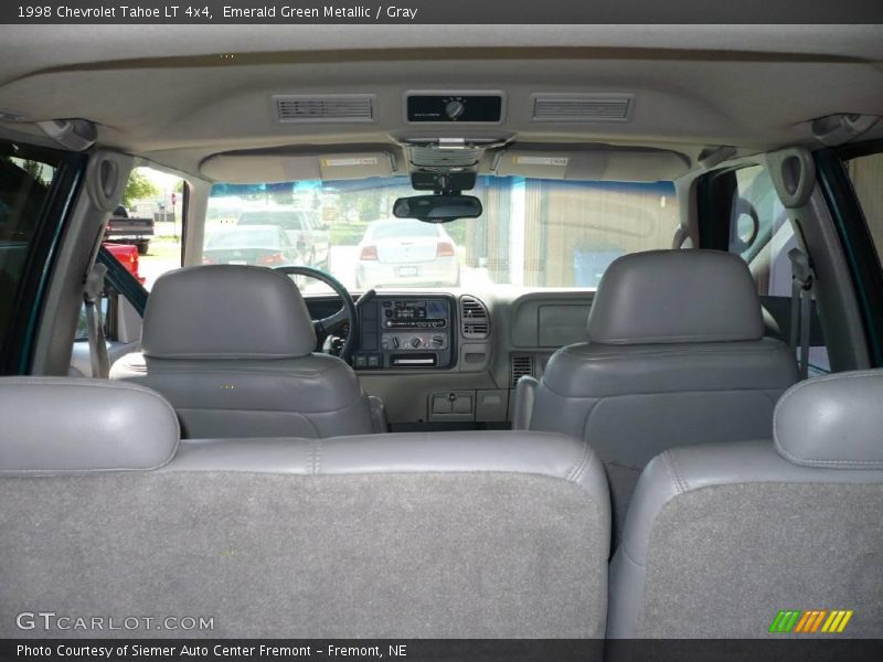 Emerald Green Metallic / Gray 1998 Chevrolet Tahoe LT 4x4
