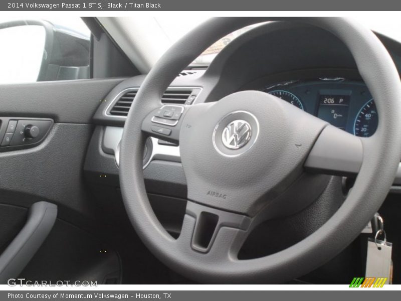 Black / Titan Black 2014 Volkswagen Passat 1.8T S