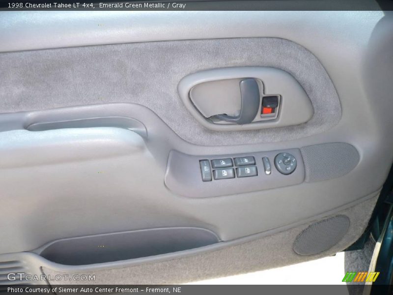 Emerald Green Metallic / Gray 1998 Chevrolet Tahoe LT 4x4