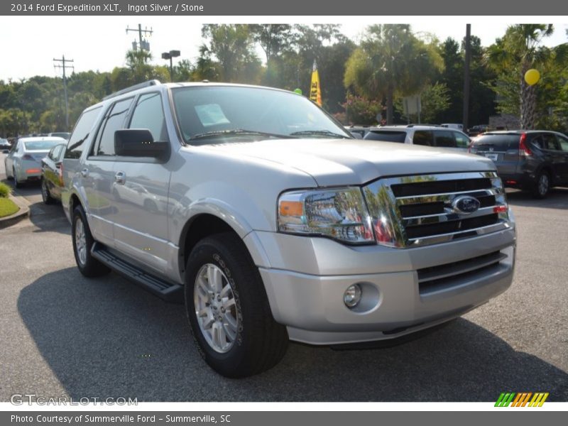 Ingot Silver / Stone 2014 Ford Expedition XLT