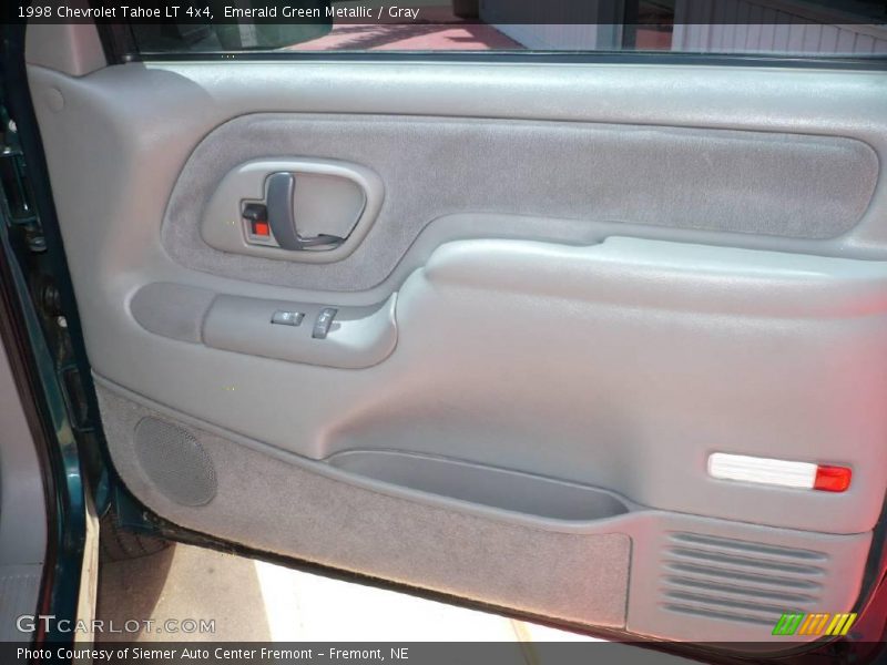 Emerald Green Metallic / Gray 1998 Chevrolet Tahoe LT 4x4