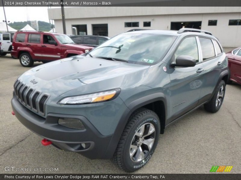 Anvil / Morocco - Black 2014 Jeep Cherokee Trailhawk 4x4