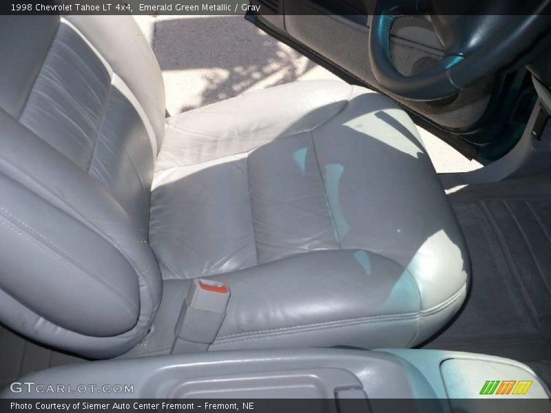 Emerald Green Metallic / Gray 1998 Chevrolet Tahoe LT 4x4