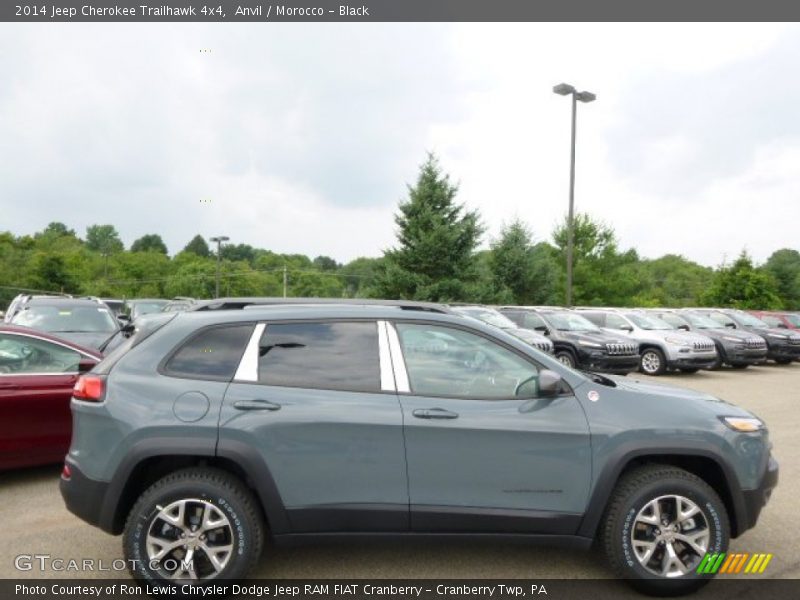 Anvil / Morocco - Black 2014 Jeep Cherokee Trailhawk 4x4