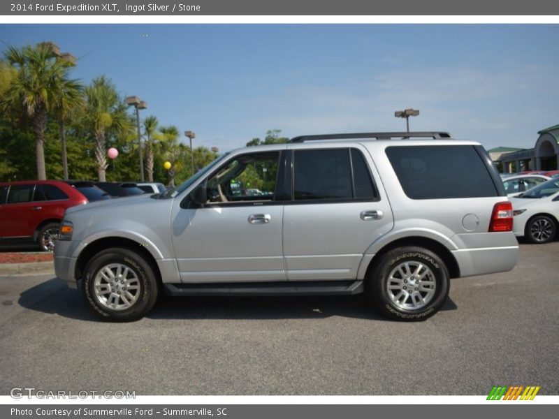 Ingot Silver / Stone 2014 Ford Expedition XLT
