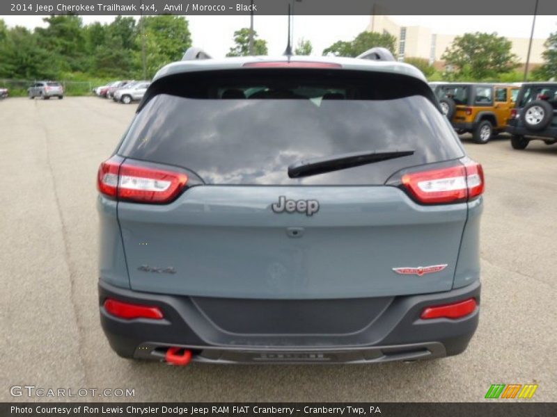 Anvil / Morocco - Black 2014 Jeep Cherokee Trailhawk 4x4