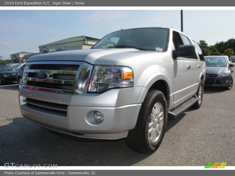 Ingot Silver / Stone 2014 Ford Expedition XLT