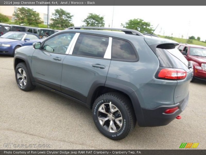 Anvil / Morocco - Black 2014 Jeep Cherokee Trailhawk 4x4