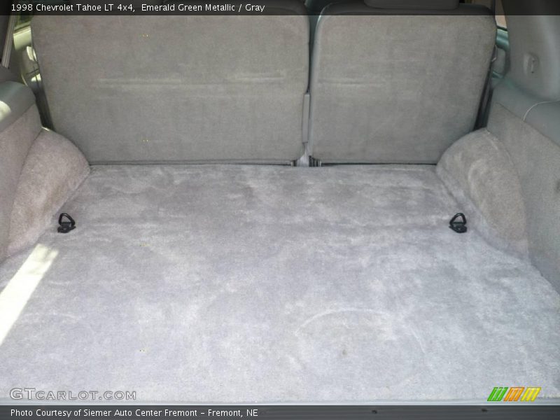 Emerald Green Metallic / Gray 1998 Chevrolet Tahoe LT 4x4