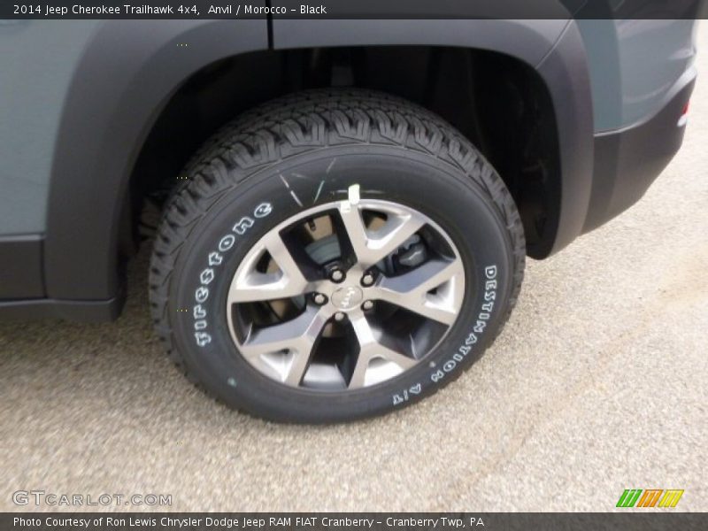 Anvil / Morocco - Black 2014 Jeep Cherokee Trailhawk 4x4