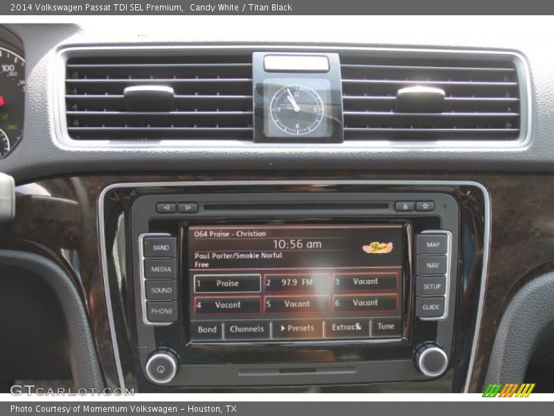 Candy White / Titan Black 2014 Volkswagen Passat TDI SEL Premium