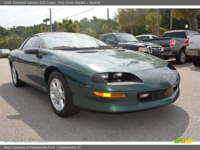 Front 3/4 View of 1995 Camaro Z28 Coupe