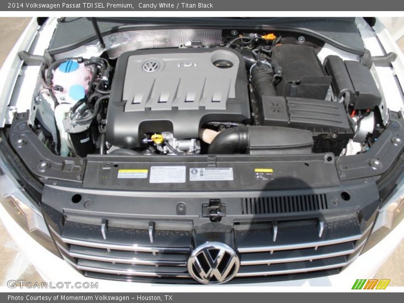 Candy White / Titan Black 2014 Volkswagen Passat TDI SEL Premium