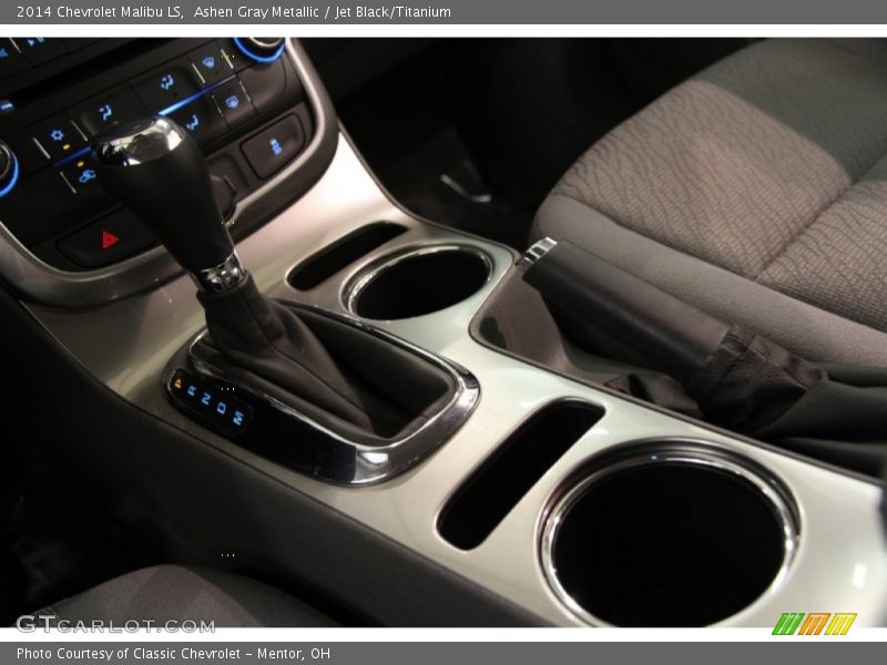 Ashen Gray Metallic / Jet Black/Titanium 2014 Chevrolet Malibu LS