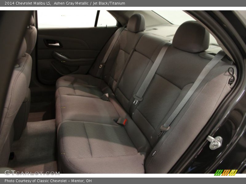 Ashen Gray Metallic / Jet Black/Titanium 2014 Chevrolet Malibu LS