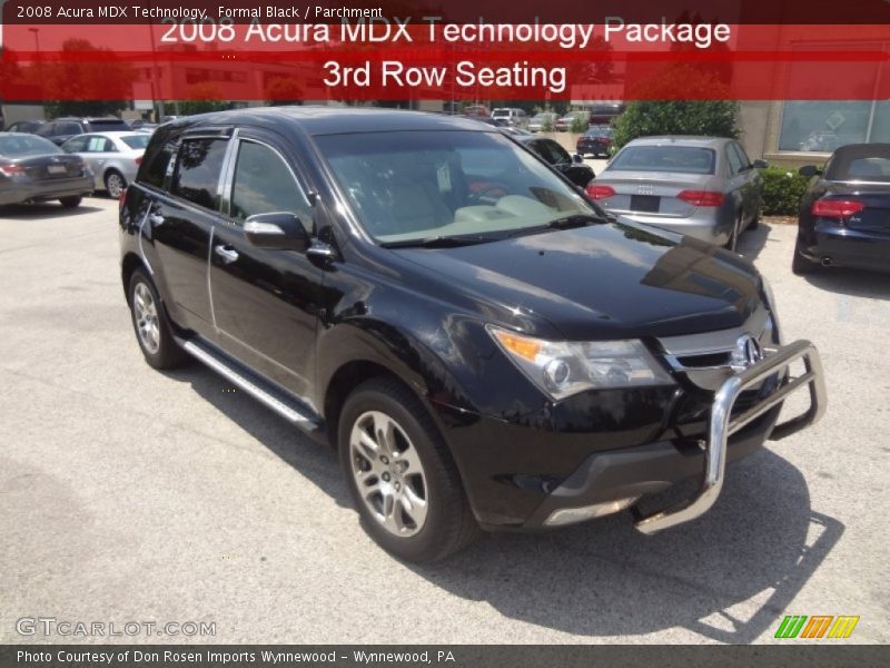 Formal Black / Parchment 2008 Acura MDX Technology
