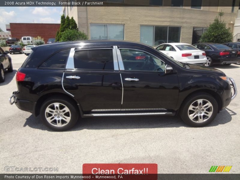 Formal Black / Parchment 2008 Acura MDX Technology